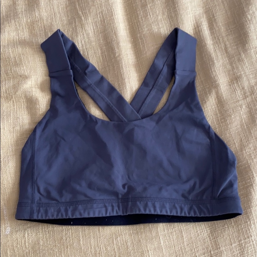 Lululemon Sports Bra Grey